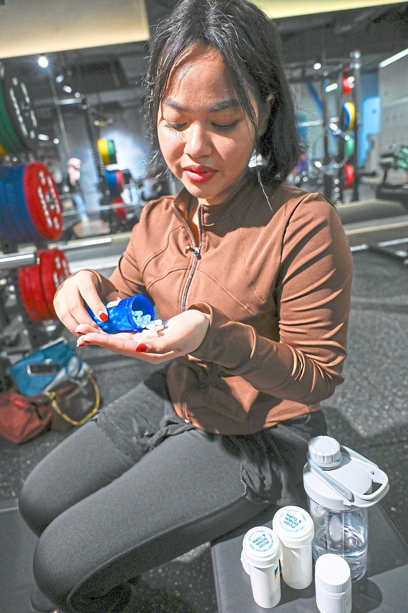 Najwa stresses the importance of undergoing a blood test to understand the body’s needs before taking supplements. — IZZRAFIQ ALIAS/The Star