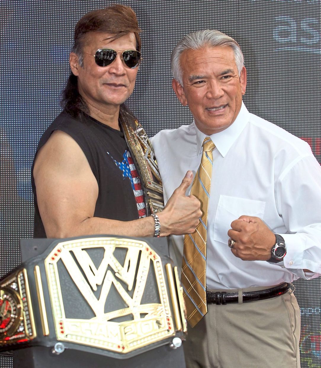 PGM member Dharma Harun Al-Rashid (left)