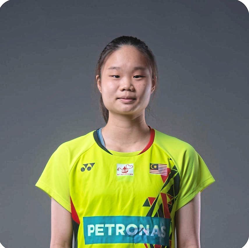 National junior shuttler Chong Jie Yu