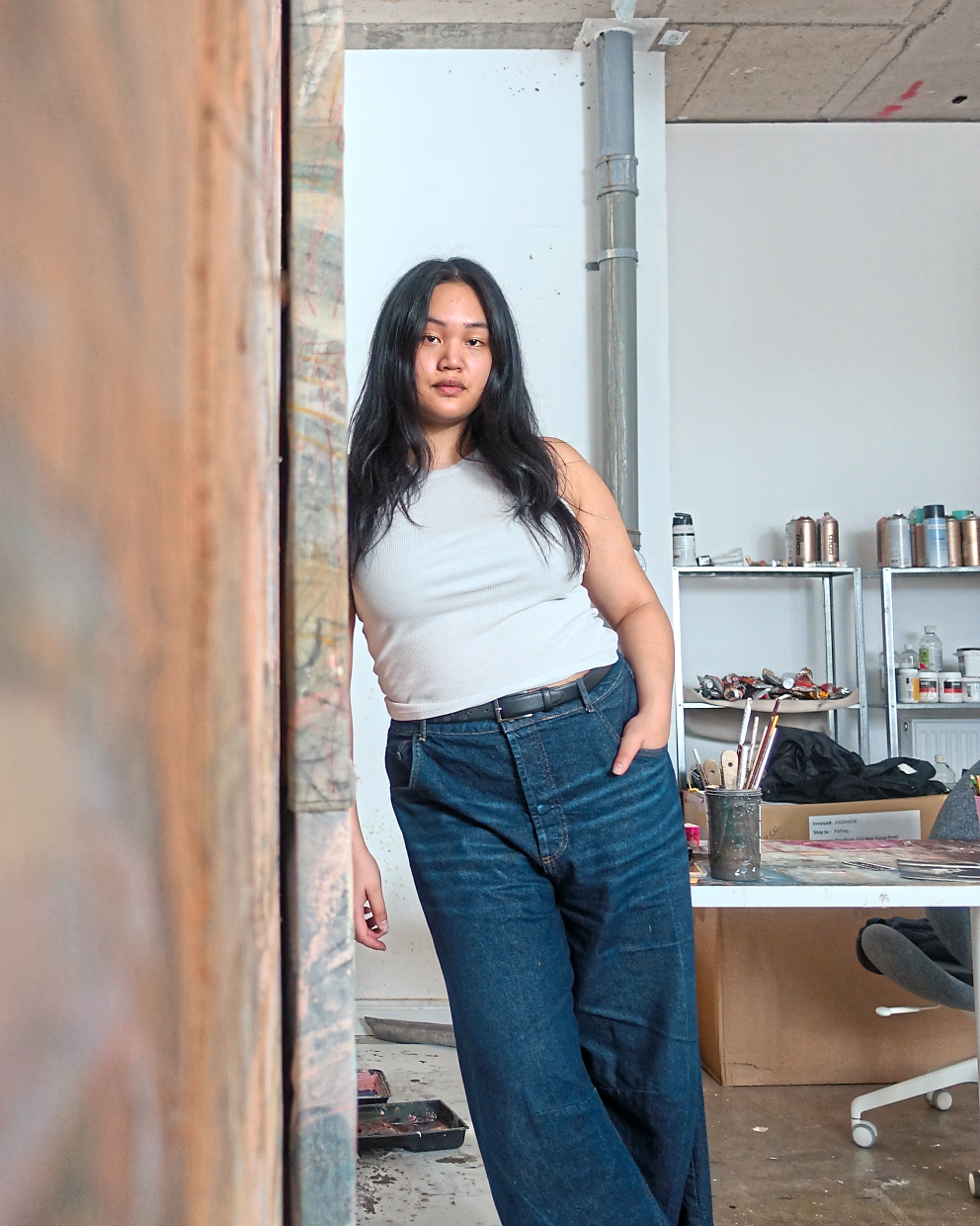 ‘Looking at how the works have turned out for the exhibition, I can say this is the closest, and most at ease, I have ever felt with my art,’ says Alya. Photo: Alya Hatta