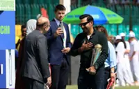 Cricket-Sarfaraz named Pakistan's test coach for Bangladesh series