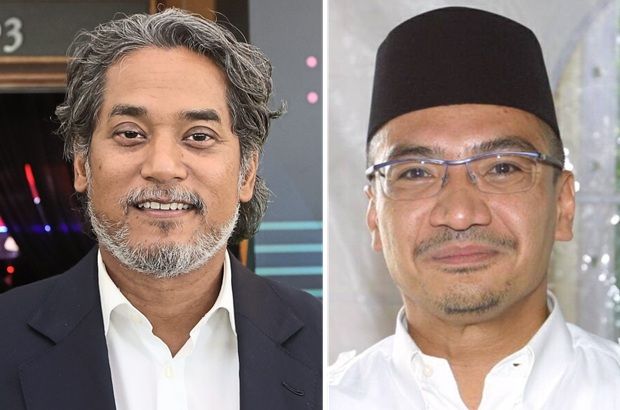 Grand homecoming: Khairy (left) and Hishammuddin are among more than 6,000 individuals who have rejoined Umno under the ‘Rumah Bangsa’ initiative.