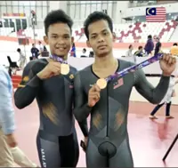 Sahrom brothers suffer early exits in Hong Kong keirin event