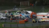 'Horror at the tracks': Veteran racing driver dies in seven-car crash at the 24-hour Nurburgring qualifiers