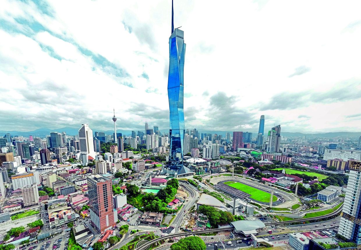 Located in the Merdeka 118 tower, the Merdeka Textile Museum is set to open to the public in August and is regarded as Asia’s first state-of-the-art textile museum. Photo: The Star/Izzrafiq Alias 