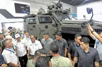 Defence expo amid tensions