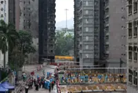 Residents return to ravaged homes months after Hong Kong fire