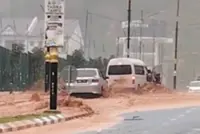 Heavy rain triggers flash floods in Cameron Highlands