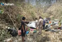 Villagers evacuated after bomb from Myanmar air raid lands in Thai border province