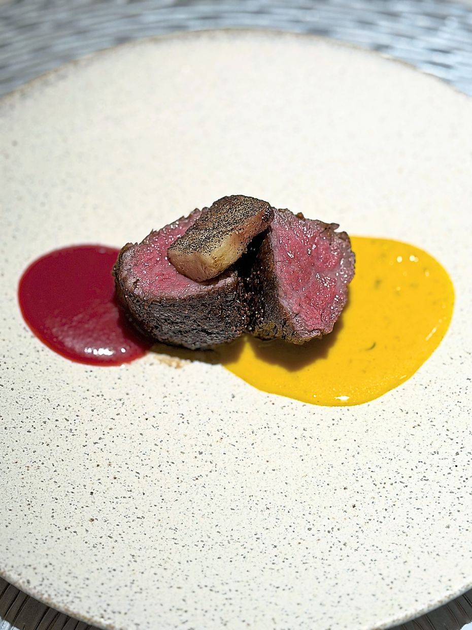 The beef has been cooked beautifully and boasts incredibly moist, succulent flesh. — DC Restaurant