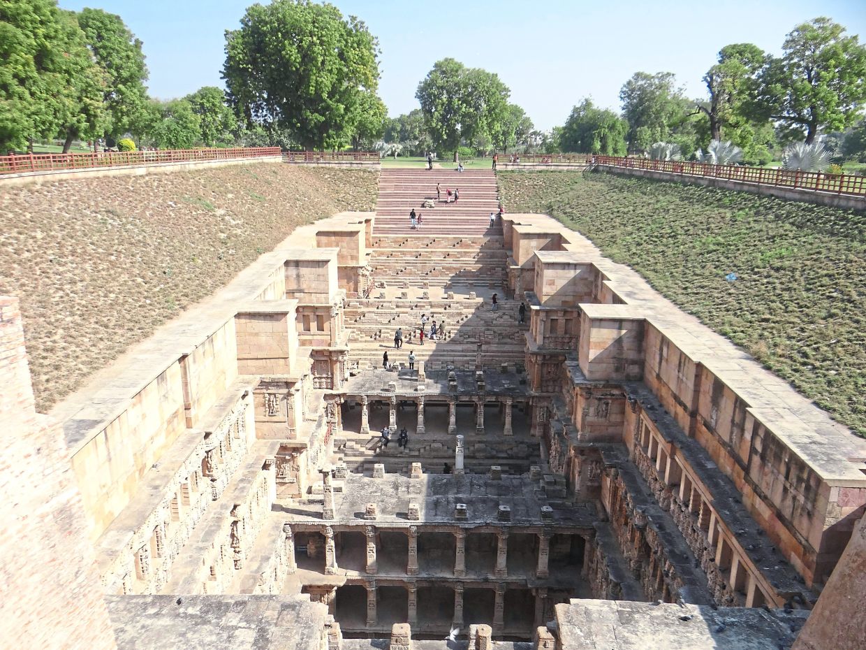 Rani Ki Vav in India was designed as an inverted temple. — Unsplash