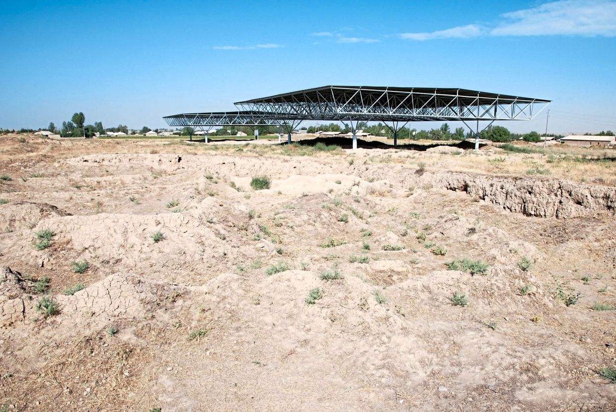Tajikistan’s Sarazm is an ancient archaeological site dating back to over 5,000 years ago. — Bertramz/Wikimedia Commons