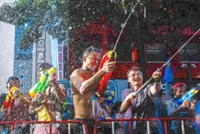 Soaked in celebration