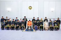 King presents instruments of appointment to 14 judges