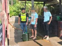 Two men arrested in Sandakan diesel smuggling raid