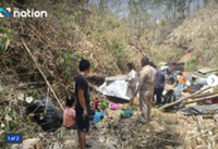 Villagers evacuated after bomb from Myanmar air raid lands in Thai border province