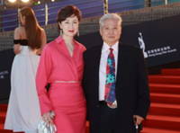 Martial arts star Sammo Hung makes rare public appearance with wife at Hong Kong Film Awards