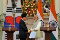 India and South Korea plan US$50bil trade push with new deals