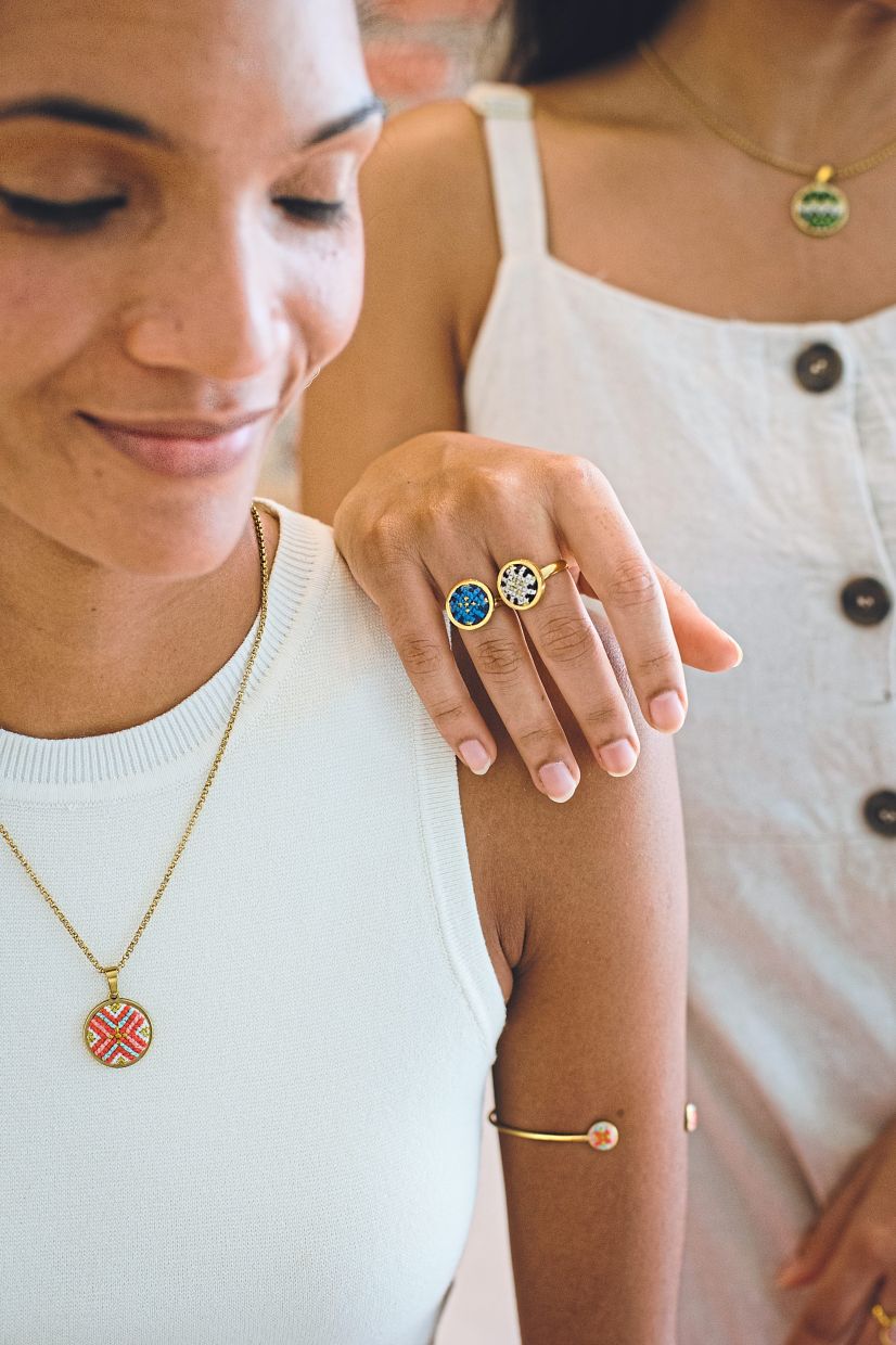 Artisans within the collective craft a variety of products including accessories, bags and jewellery. Photo: Earth Heir