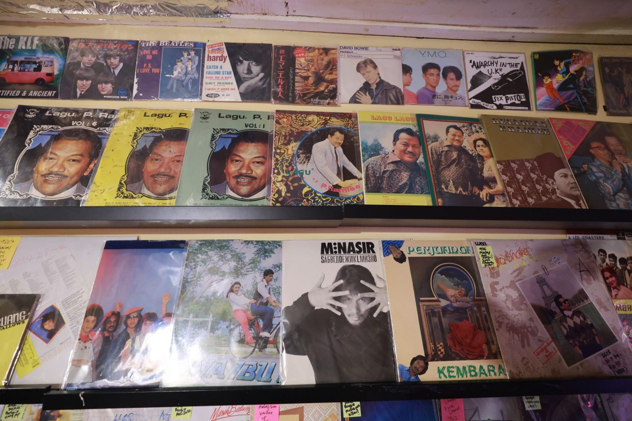Sputnik Rekordz, an independent record shop based in the TTDI market in Kuala Lumpur, has established itself as an archival hub for Nusantara, retro Malaysian and Asian music, steadily earning an international reputation among discerning crate-diggers worldwide. Photo: The Star/Kamarul Ariffin