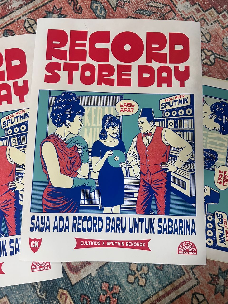 Illustrator Cultkids is also part of the RSD event, presenting a limited edition series of new prints and T-shirt designs. Photo: Cultkids 