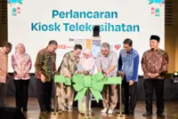 Launch of Telehealth Kiosk for the Bandar Tun Razak community