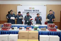 Sarawak Customs seizes almost RM2mil worth of contraband in Bintulu warehouse