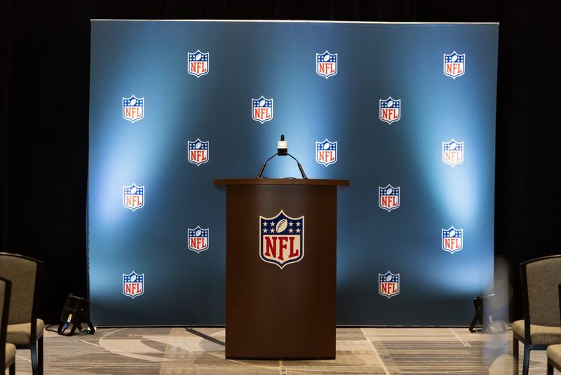 NFL Annual League Meeting 2026: NFL Shield Logo Takes Center Stage at Arizona Biltmore Press Conference