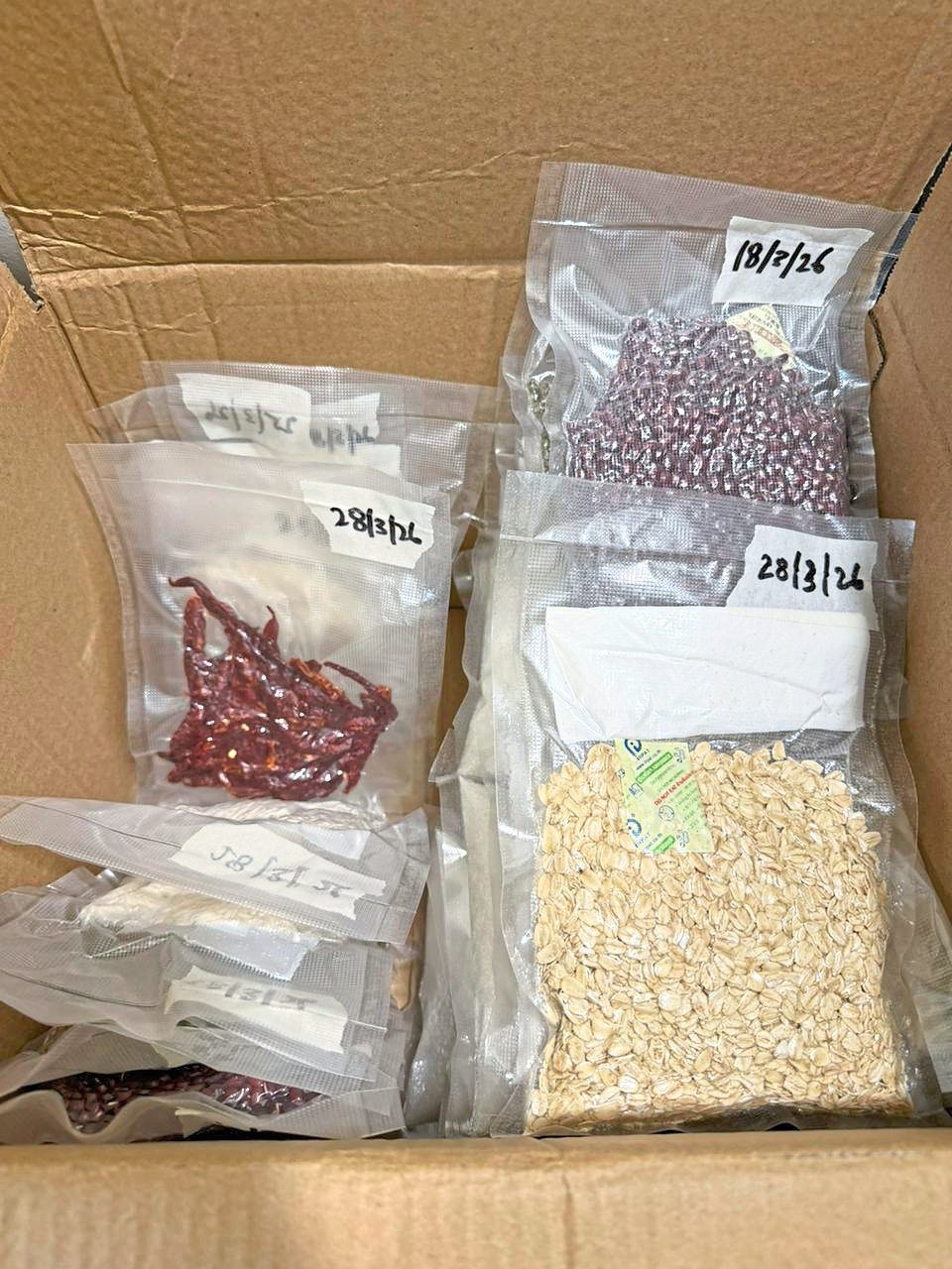 To prepare against potential price hikes, Aiha keeps a sufficient stock of food items at home.