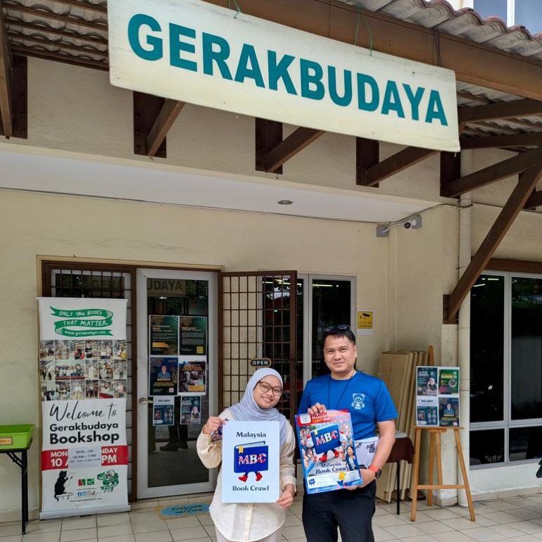Independent bookstore Gerakbudaya in Petaling Jaya is among the participants in this year’s Malaysia Book Crawl. Photo: Books For A Better World