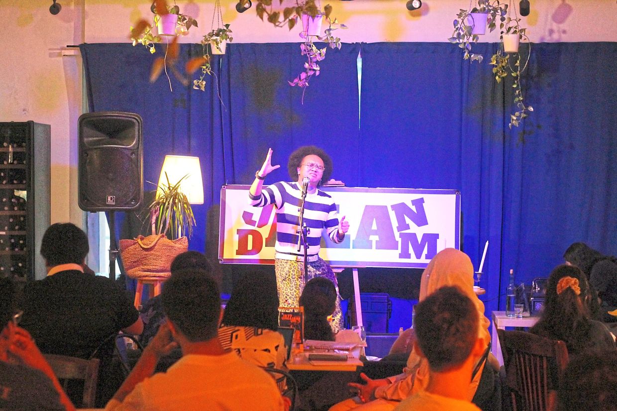 In 'Slampionship', six poets will compete in a one-on-one knockout format, with winners decided through audience applause and voting. Photo: Jalan Dalam 