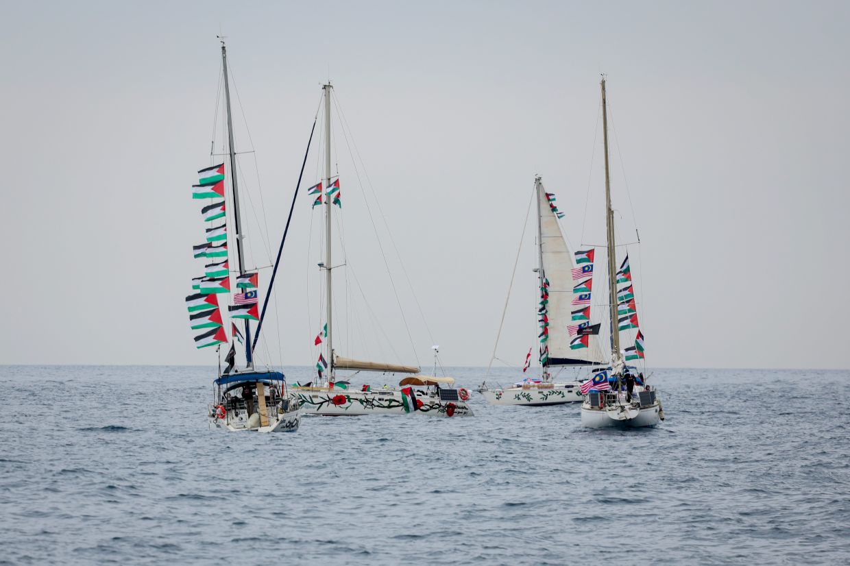 GSF said that with 25 additional boats joining in Italy, the flotilla now exceeds the size of last year’s entire mission.