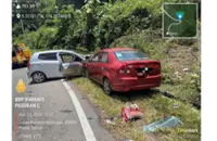 Two killed, one hurt in crash on Kimanis-Keningau road