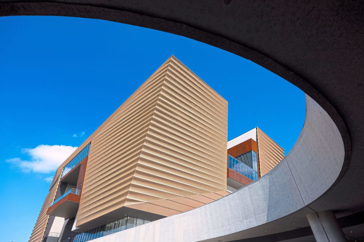 A view of the Hong Kong Palace Museum, which presents national treasures from the Forbidden City alongside works from global cultures. Photo: HKPM