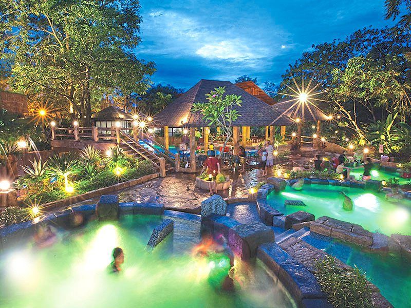 The best way to end the day is a refreshing soak at a hot spring. — Lost World of Tambun
