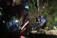 Driver killed, five injured after car plunges into ravine near Tapah