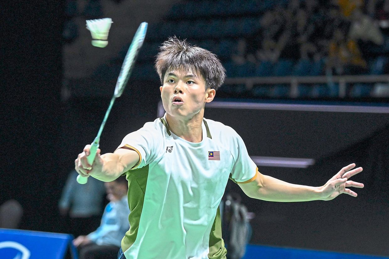 Justin Hoh has been selected for first singles against world No. 62 Harry Huang.