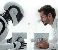 AI informs, humans know