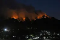 Firefighters struggle to contain blazes in northern Japan, over 3,000 evacuated