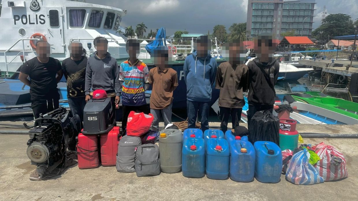 The beverages, valued at about RM51,320 with tax, were confiscated while two men on board were arrested to facilitate investigations under the Customs Act 1967.