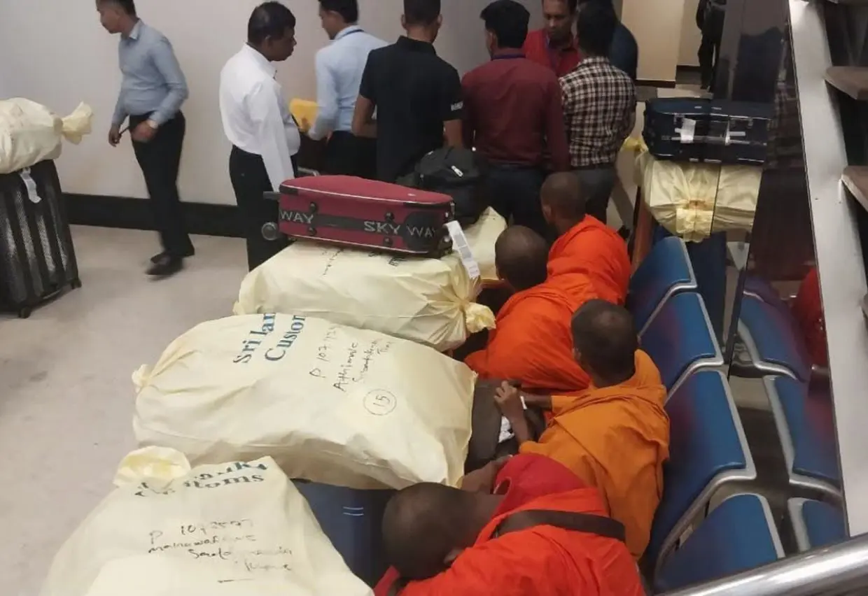 Sri Lanka detains 22 Buddhist monks returning from Thailand for drug  smuggling | The Star