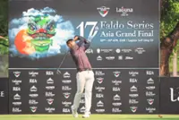 Aiden soars with stunning finish at Faldo final