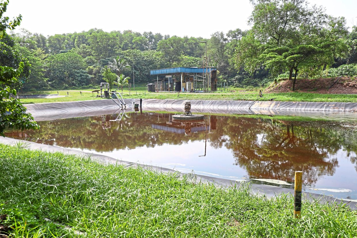 A leachate treatment plant at the Worldwide Landfills Park, Air Hitam, Puchong. — Photos: GRACE CHEN and LEONG WAI YEE/The Star