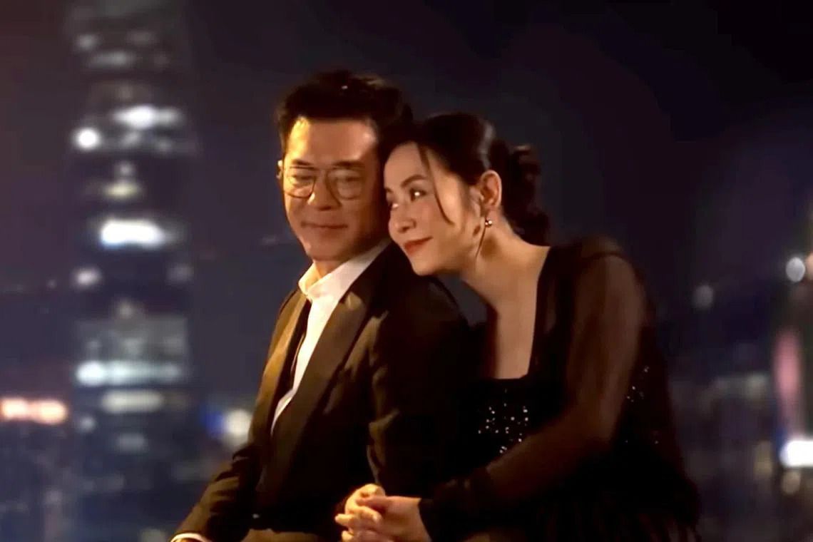 The scene sparked a frenzy among fans as Koo and Hsuan, both 55, are known for playing couples on-screen.