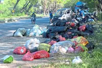 Paradise lost to mounting piles of trash