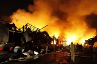 Market fire in southern Myanmar destroys over 200 shops