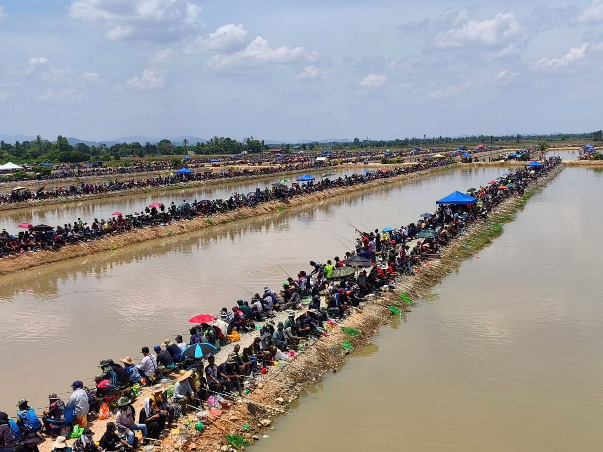 The lure of a RM1mil prize drew some 10,000 anglers to Kedah, turning a routine fishing contest into a high-stakes race for the biggest catfish.