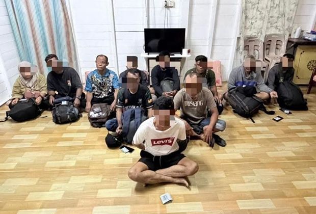 Police have crippled a migrant smuggling operation following the arrest of 13 Indonesians and a local man in Sungai Rengit and Felda Air Tawar.