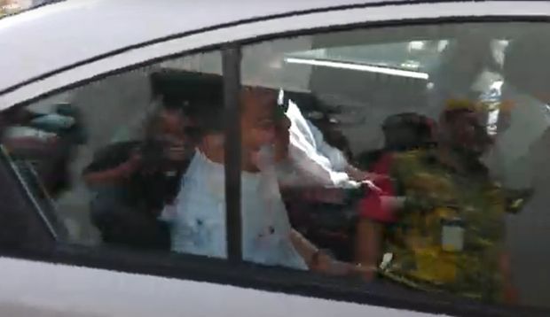 Political analyst James Chai arrived at the Malaysian Anti-Corruption Commission (MACC) headquarters on Tuesday (April 28) to give his statement.