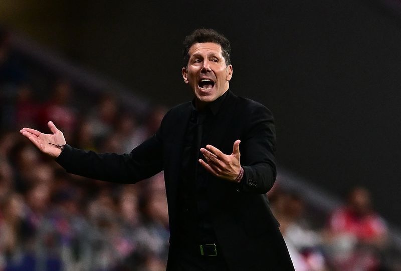 Football: Soccer-Simeone shrugs off talk of Champions League burden ...